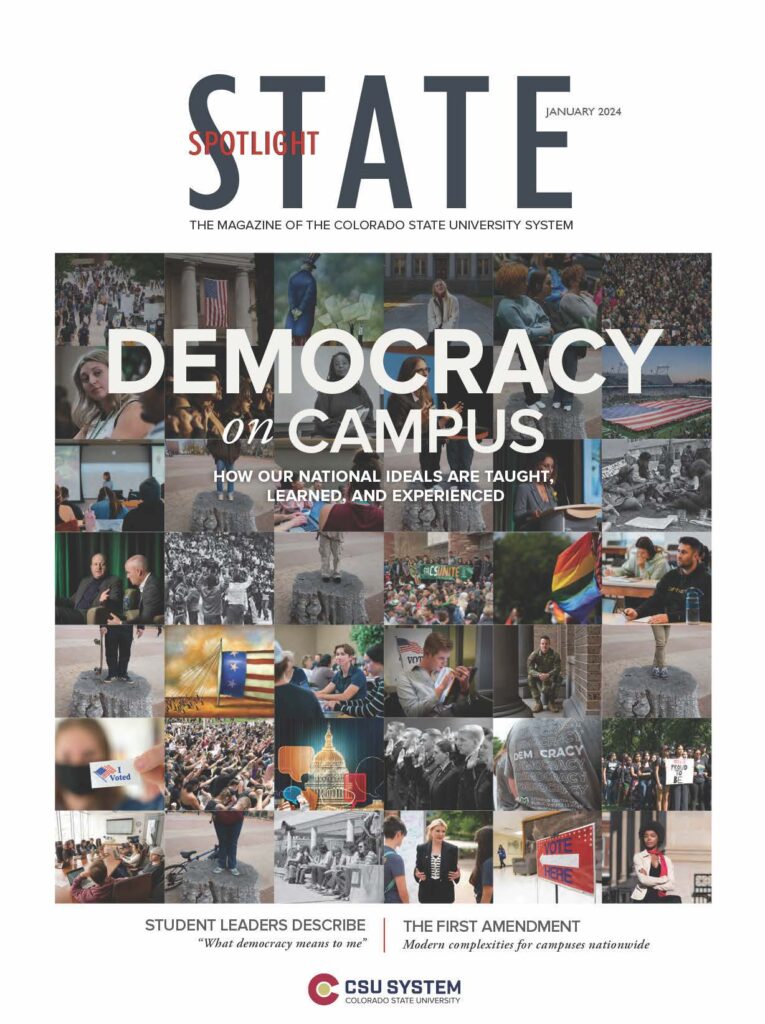 STATE magazine cover.